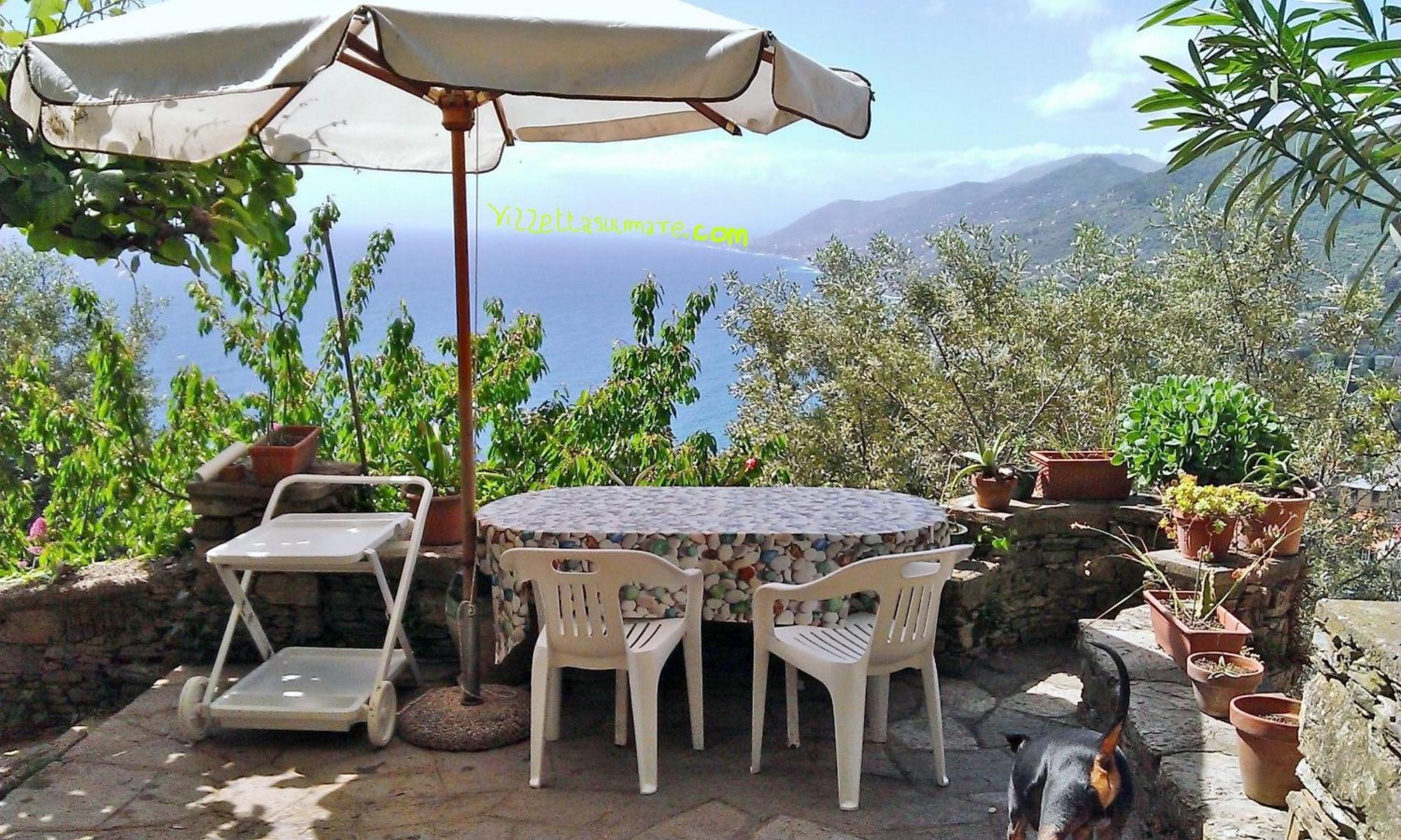 Villetta Sul Mare Camogli Exteriör bild